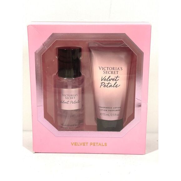 Victoria’s Secret Velvet Petals Lotion & Fragrance Gift Set NIB 2.5 oz each - Picture 1 of 2